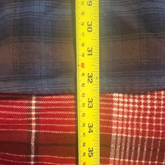 Pendleton Mason Flannel Men’s Plaid Cotton Button Down Longsleeve Shirt Size M - Picture 8 of 9